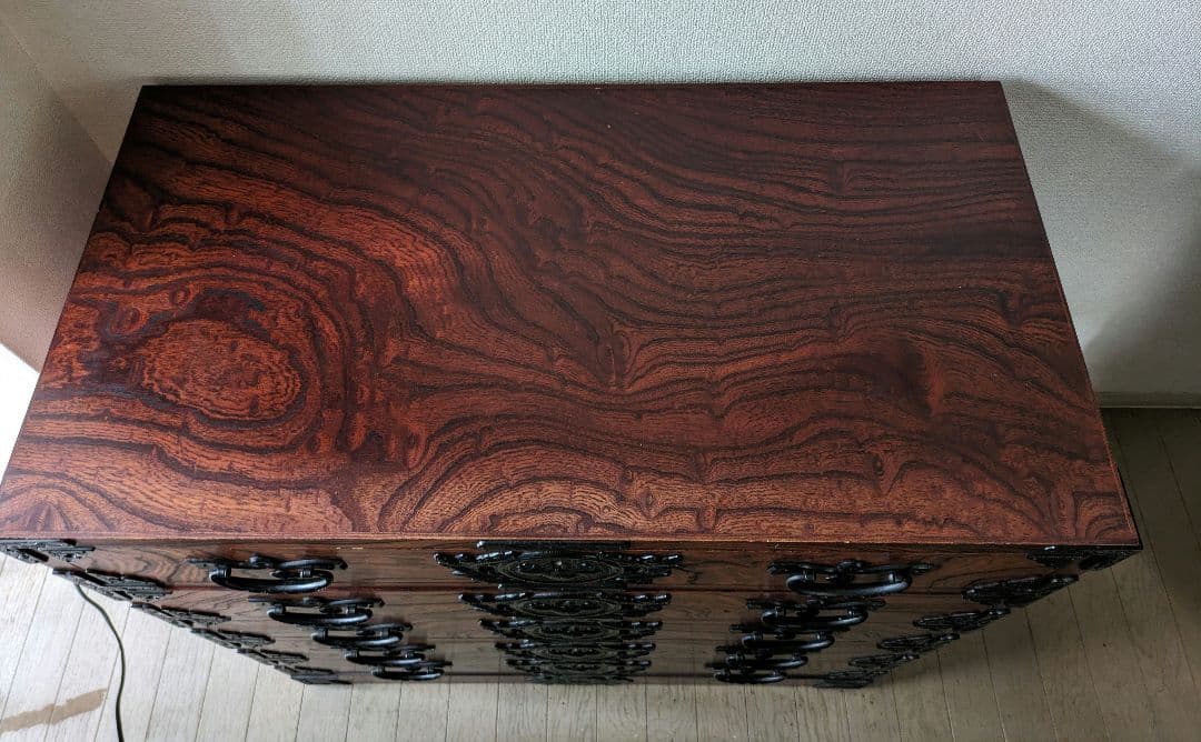 岩谷堂箪笥 チェスト 5段　鍵2本付き