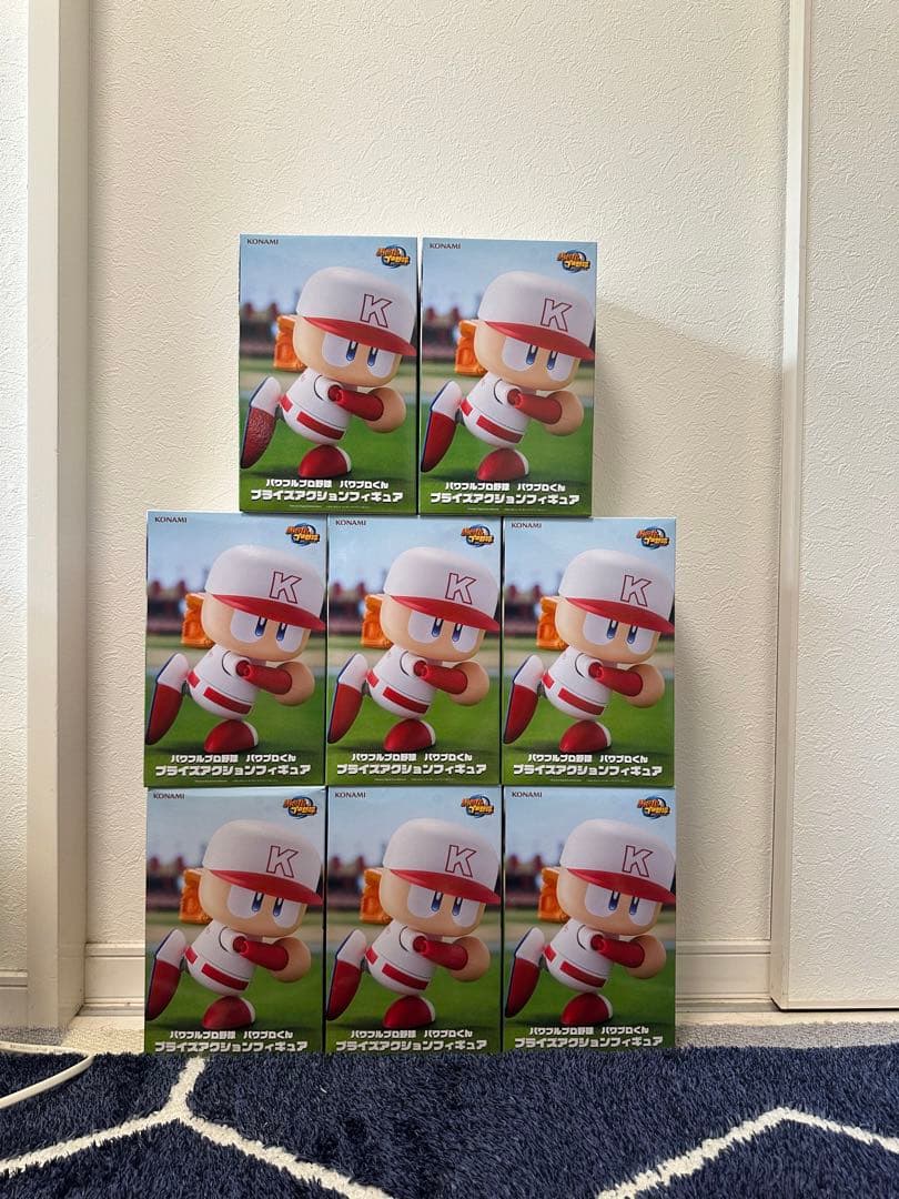 当日発送 週末値下げ パワフルプロ野球 パワプロくん アクションフィギュア 8体