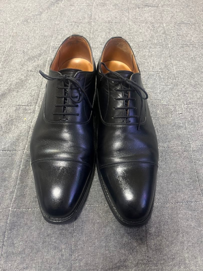 SCOTCH GRAIN ドレスシューズ 26½ EEE ブラック