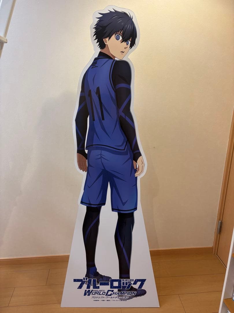 【超希少】【抽選当選品】ブルーロック 潔世一等身大スタンドパネル