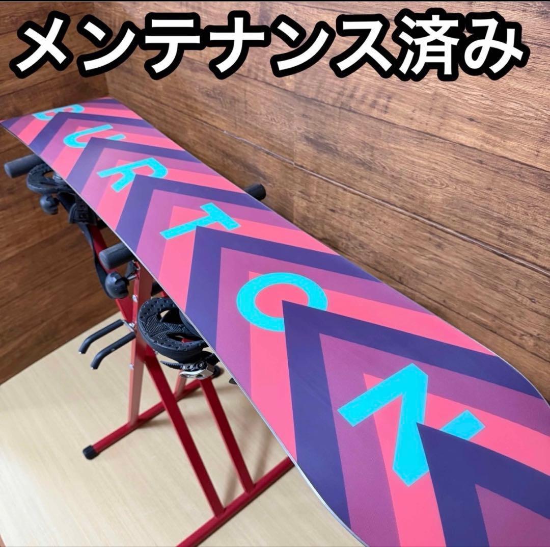 美品　BURTON バートン　レディース　スノーボード3点　メンテナンス済み