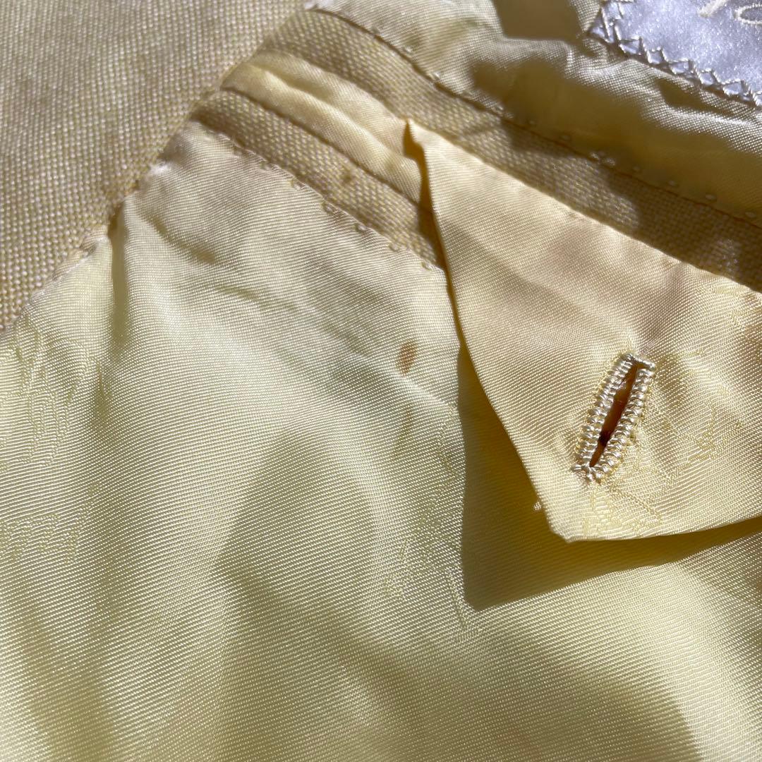 入手困難✨ ブリオーニ カシミヤ シルク テーラードジャケット イエロー