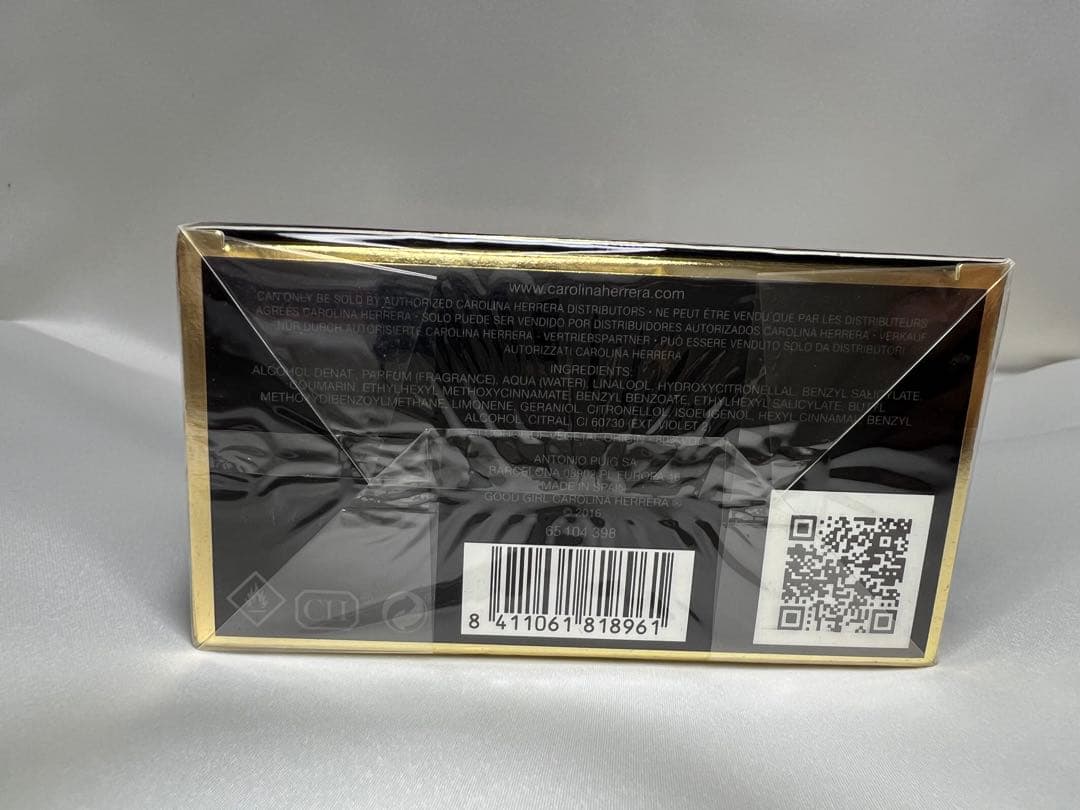 新品未開封 GOOD GIRL CAROLINA HERRERA 80ml 香水