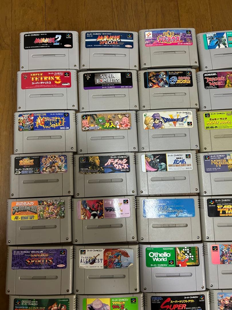 スーパーファミコンソフトまとめ売り　①