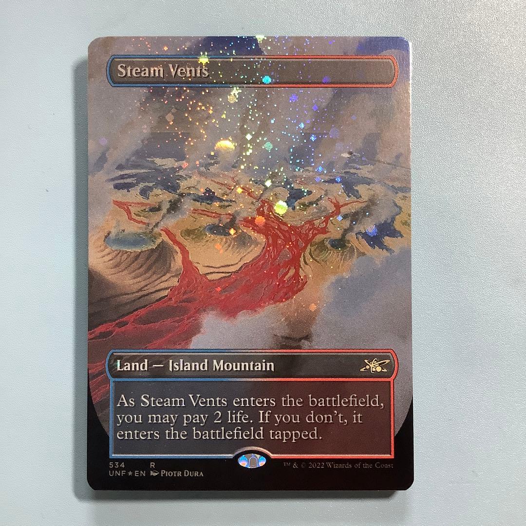 蒸気孔/Steam Vents  UNFボーダーレス　英語ギャラクシーfoil