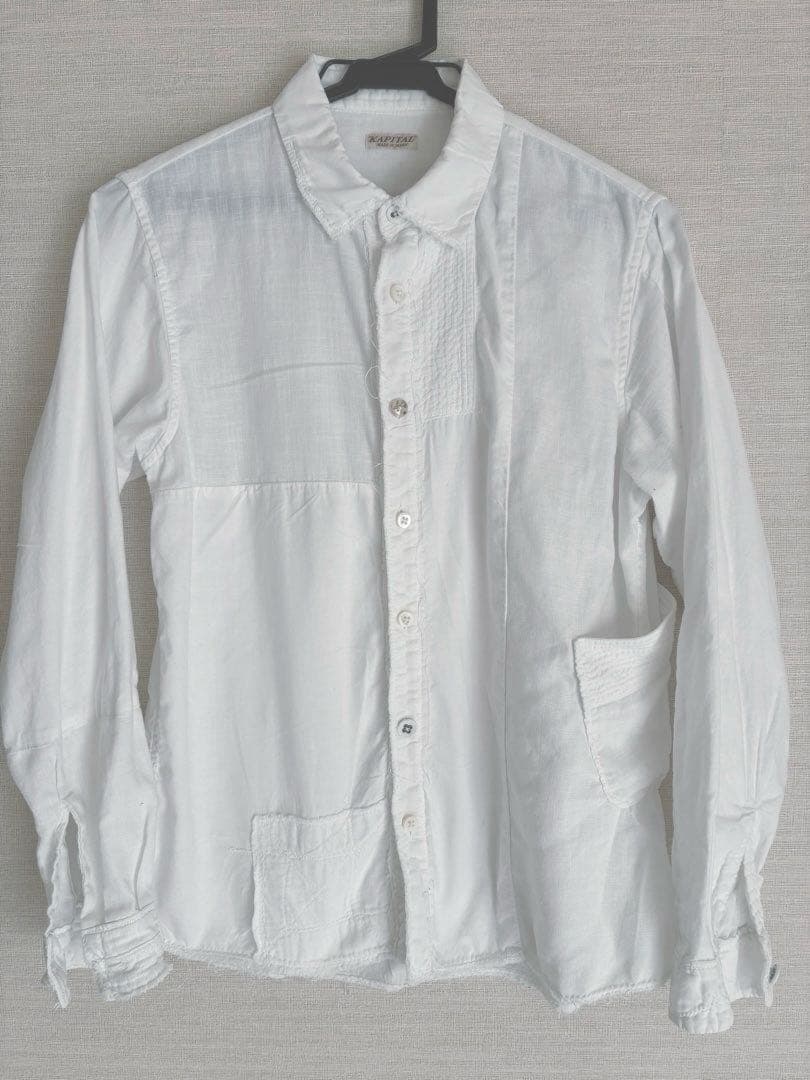KAPITAL キャピタル　パッチワーク　カトマンズシャツ　サイズ1