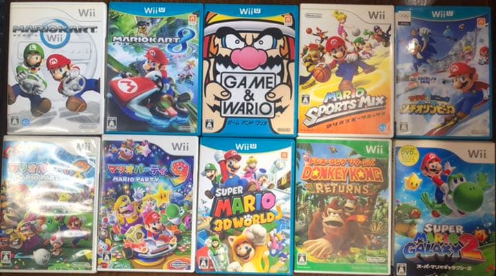 【値下げ】Wii WiiU ソフト10本セット