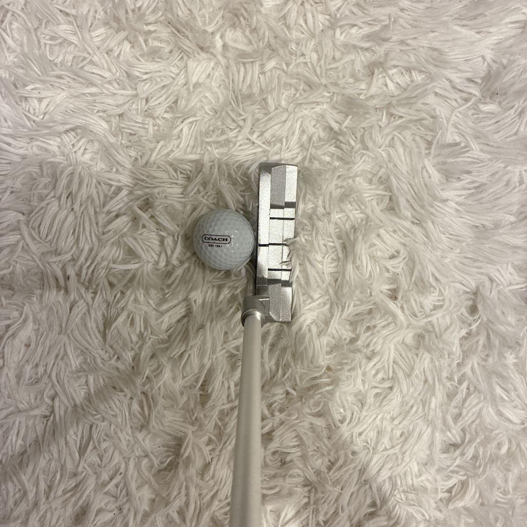 COACH ゴルフ パターセット ピン型 クランクネック ボール