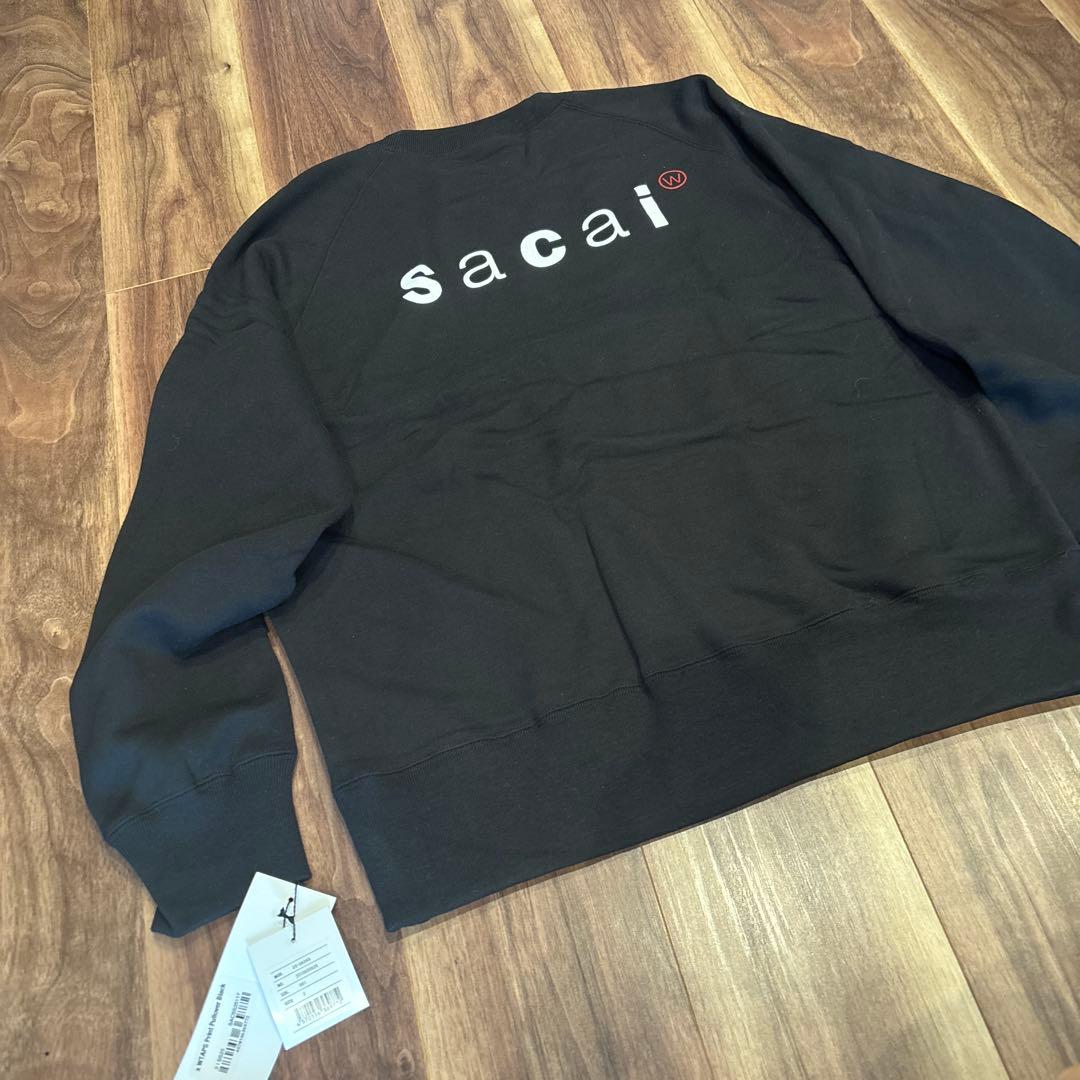 新品sacai x WTAPS 25SSPrint PulloverスウェットM