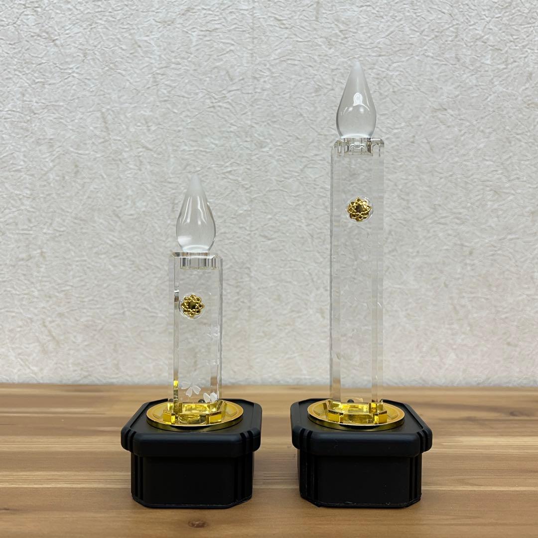 ダイヤローソク　電池式　黒　14型