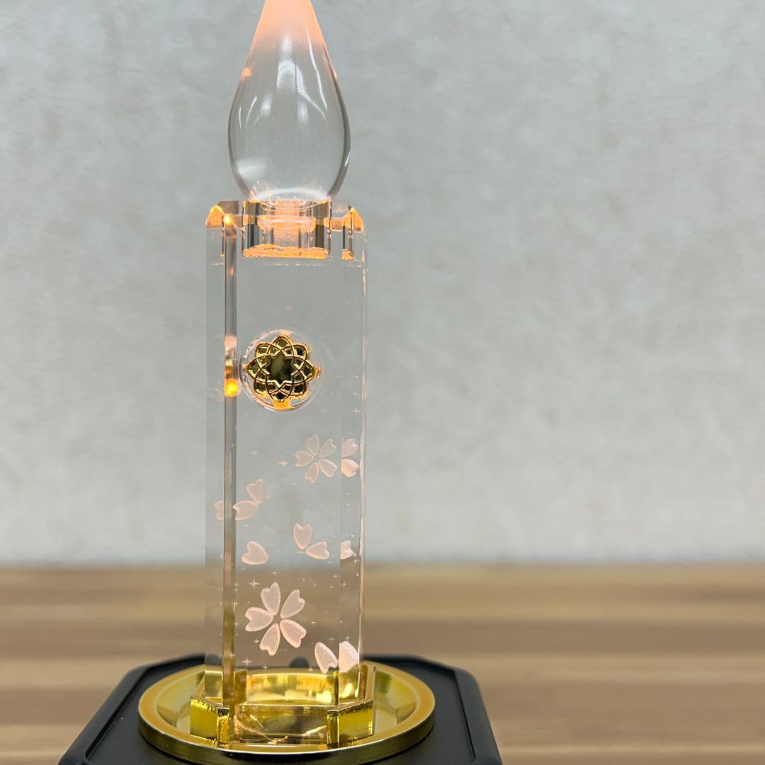 ダイヤローソク　電池式　黒　14型