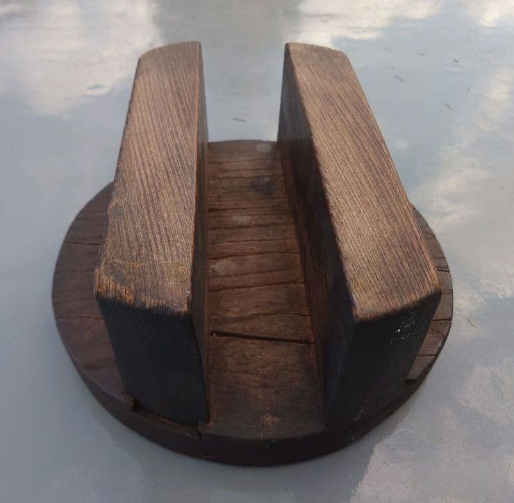 古道具　木製釜蓋