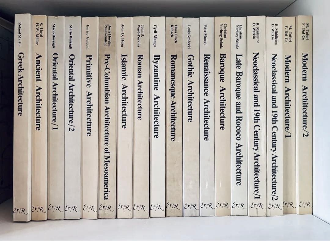 建築史シリーズ 全18巻セット 英文