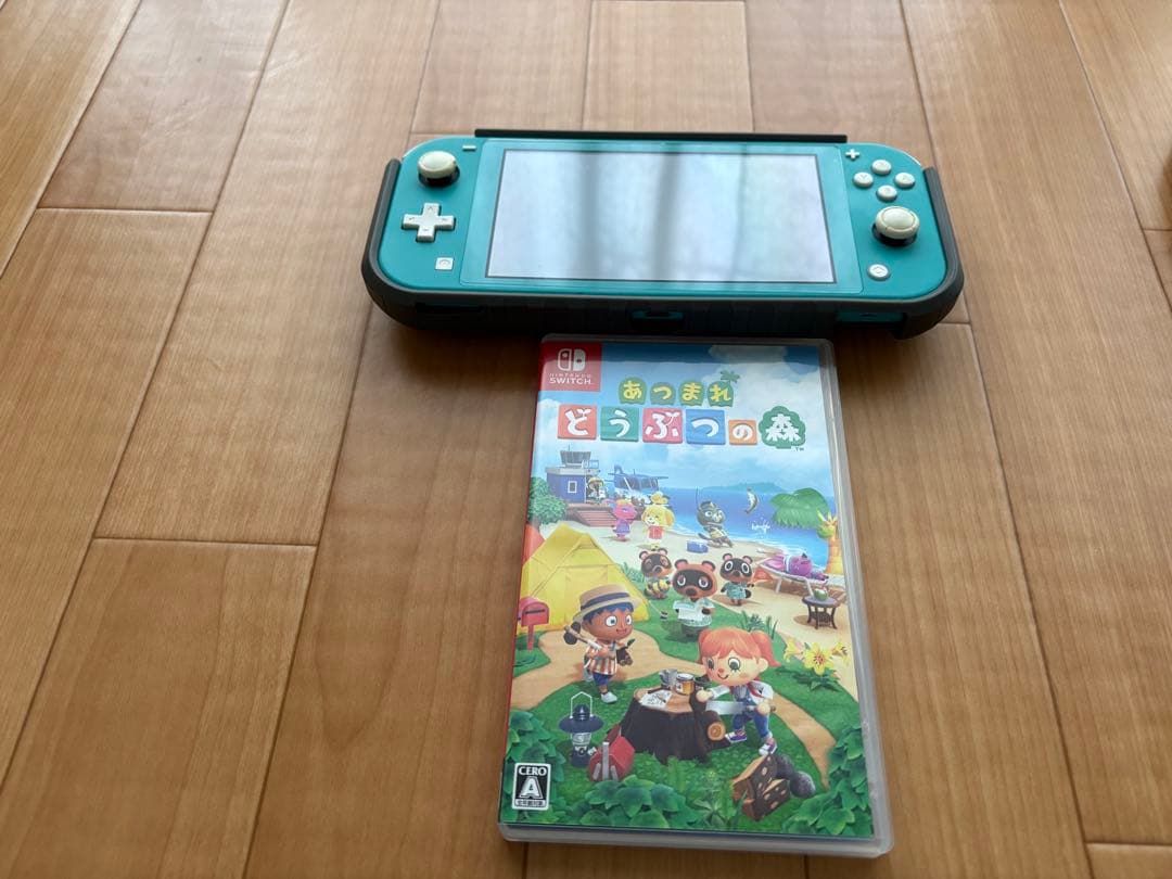 任天堂Switch right本体ターコイズ 、あつまれ どうぶつの森 セット