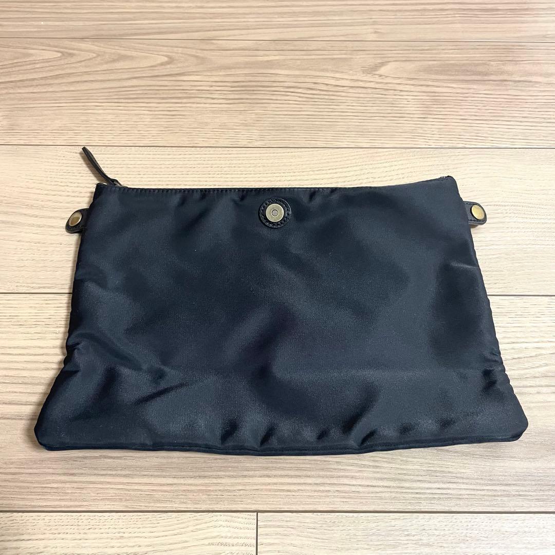 未使用級・超格安/バーバリーブルーレーベル　トートバッグ　ブラック　ナイロン