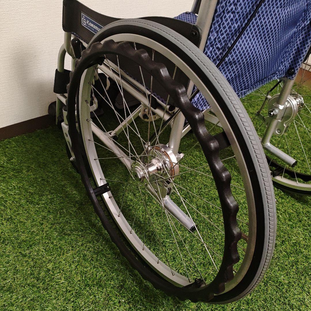 車椅子 カワムラサイクル 自走式 超軽量 ふわりすKF22