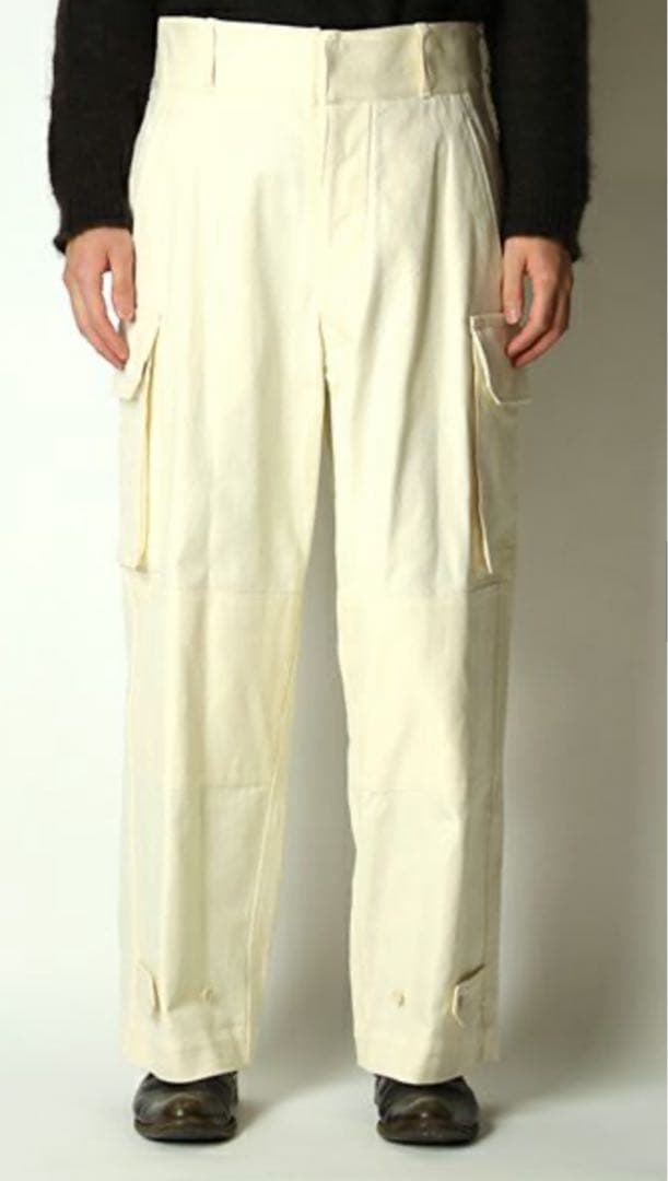 blurhmsブラームス CottonSerge 47 Pants カーゴパンツ