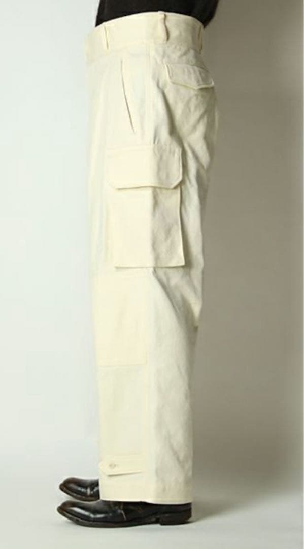 blurhmsブラームス CottonSerge 47 Pants カーゴパンツ