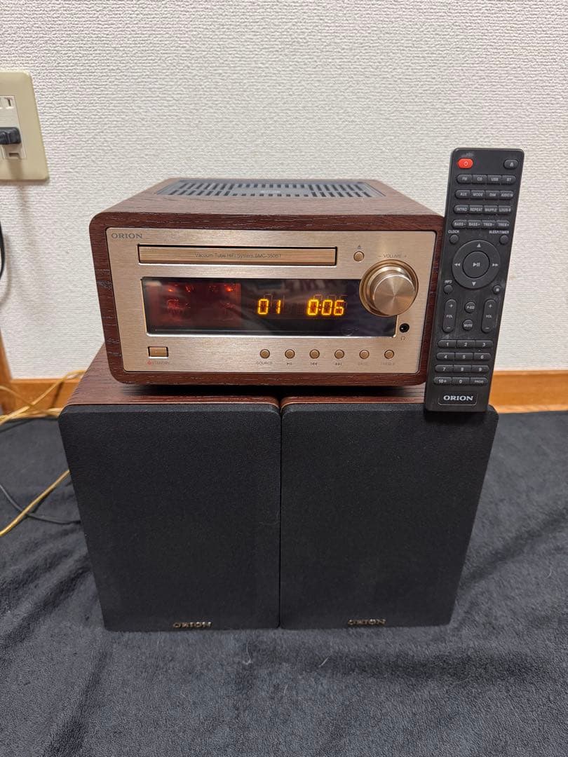 る*い様 ORION CDステレオシステム 型番 SMC-350BT リモコン付