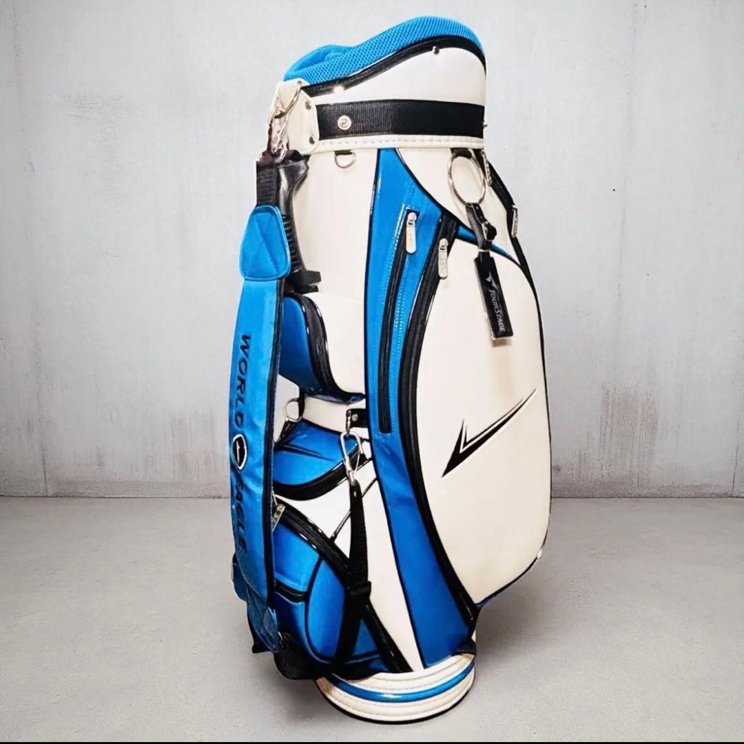 ✨超美品✨ WORLD EAGLE ワールドイーグル ゴルフ キャディーバッグ