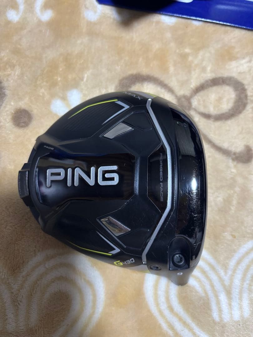 PING G430 MAXドライバー 9度　ヘッドのみ