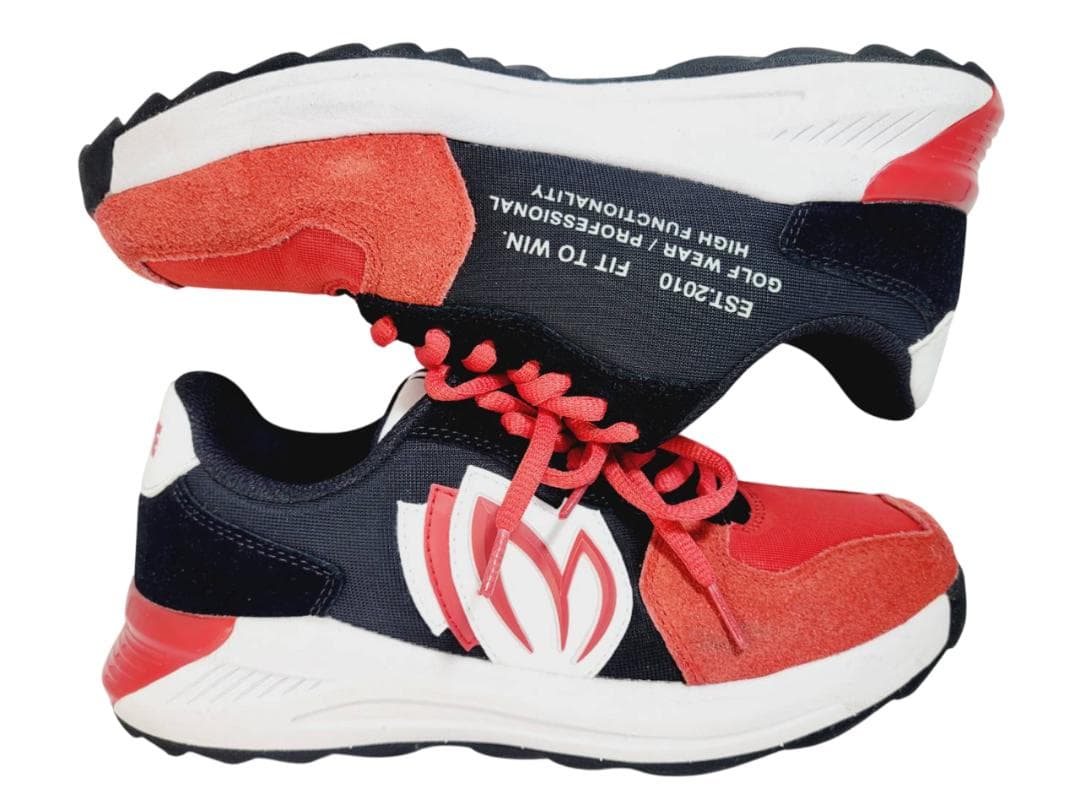 マスターバニーエディション ベロア×メッシュ スパイクレス ゴルフシューズ