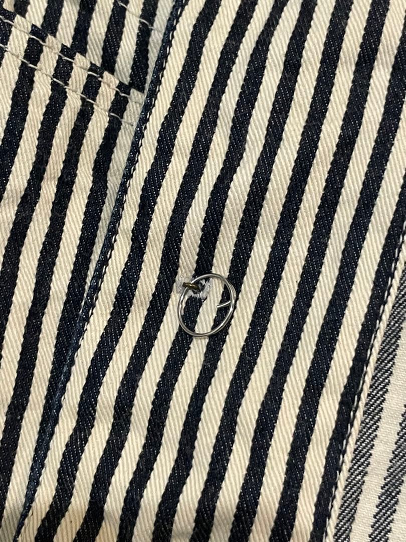 10s〜30s リーバイス　ヒッコリー　カバーオール　チェンジボタン　LVC