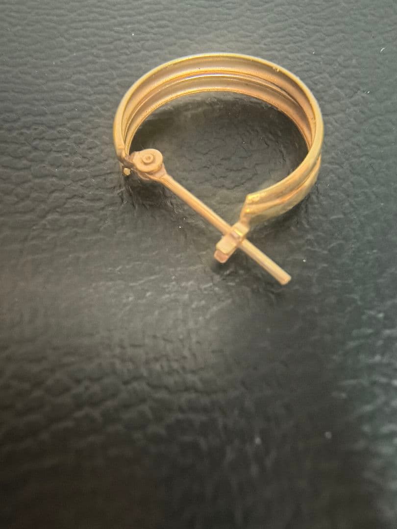 ✨K18✨刻印あり✨ピアス✨0.52g