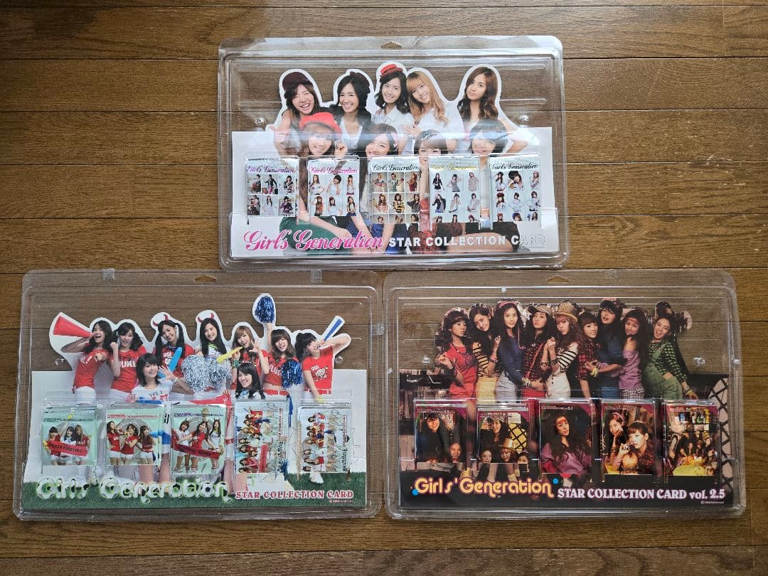 少女時代　スターコレクションカード　ブリスター
