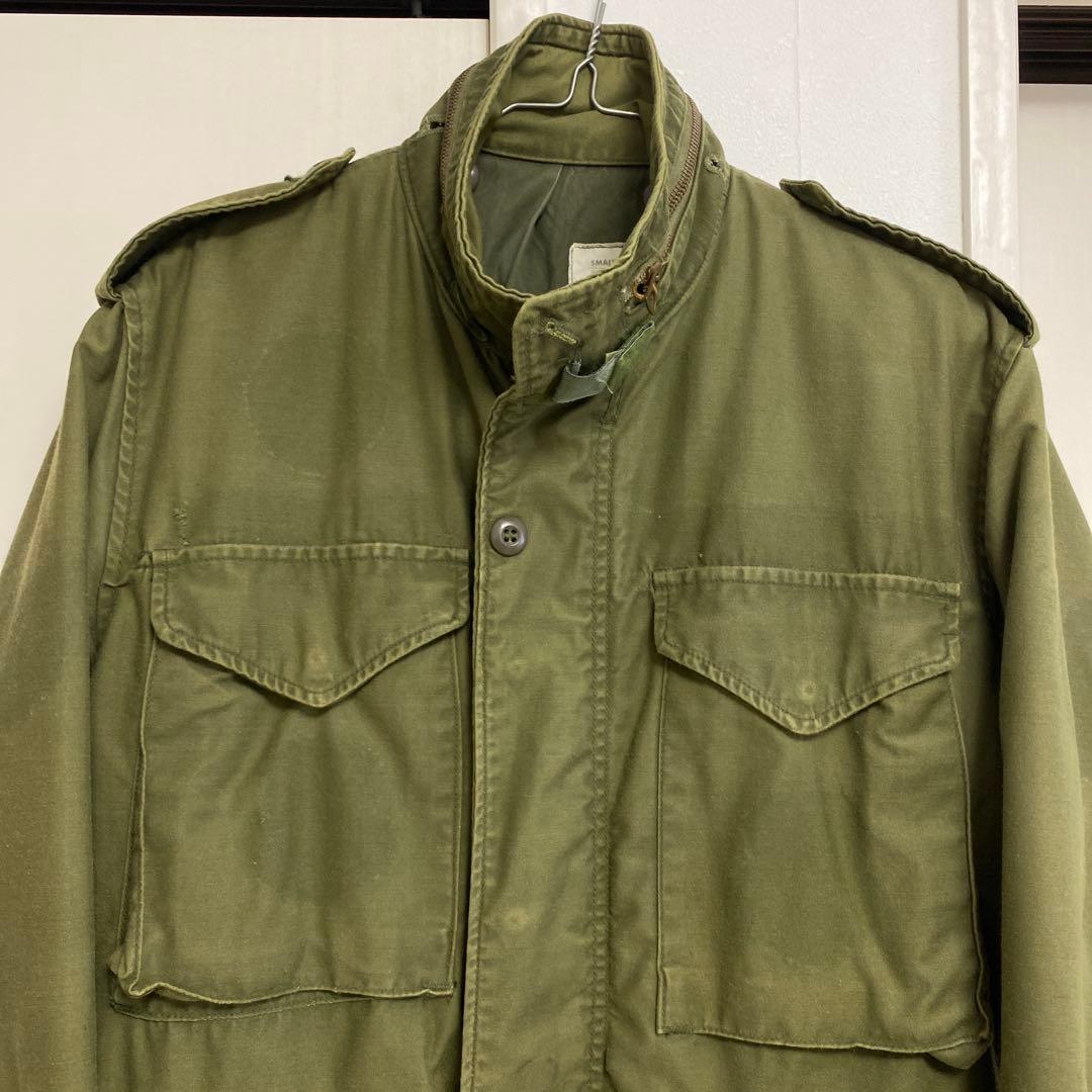 アメリカ軍 米軍 m65ジャケット 実物 3rd ALPHA社 70年代