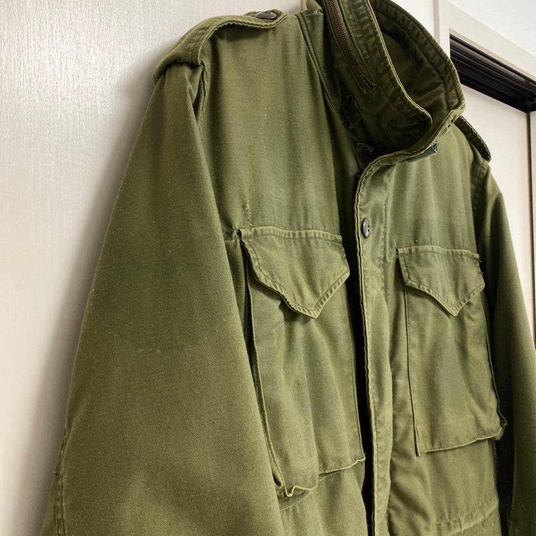 アメリカ軍 米軍 m65ジャケット 実物 3rd ALPHA社 70年代