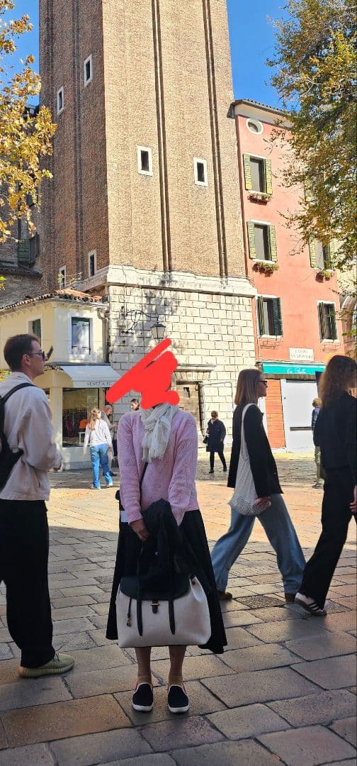 レザーキャンバストートバッグ ブラック/ベージュ