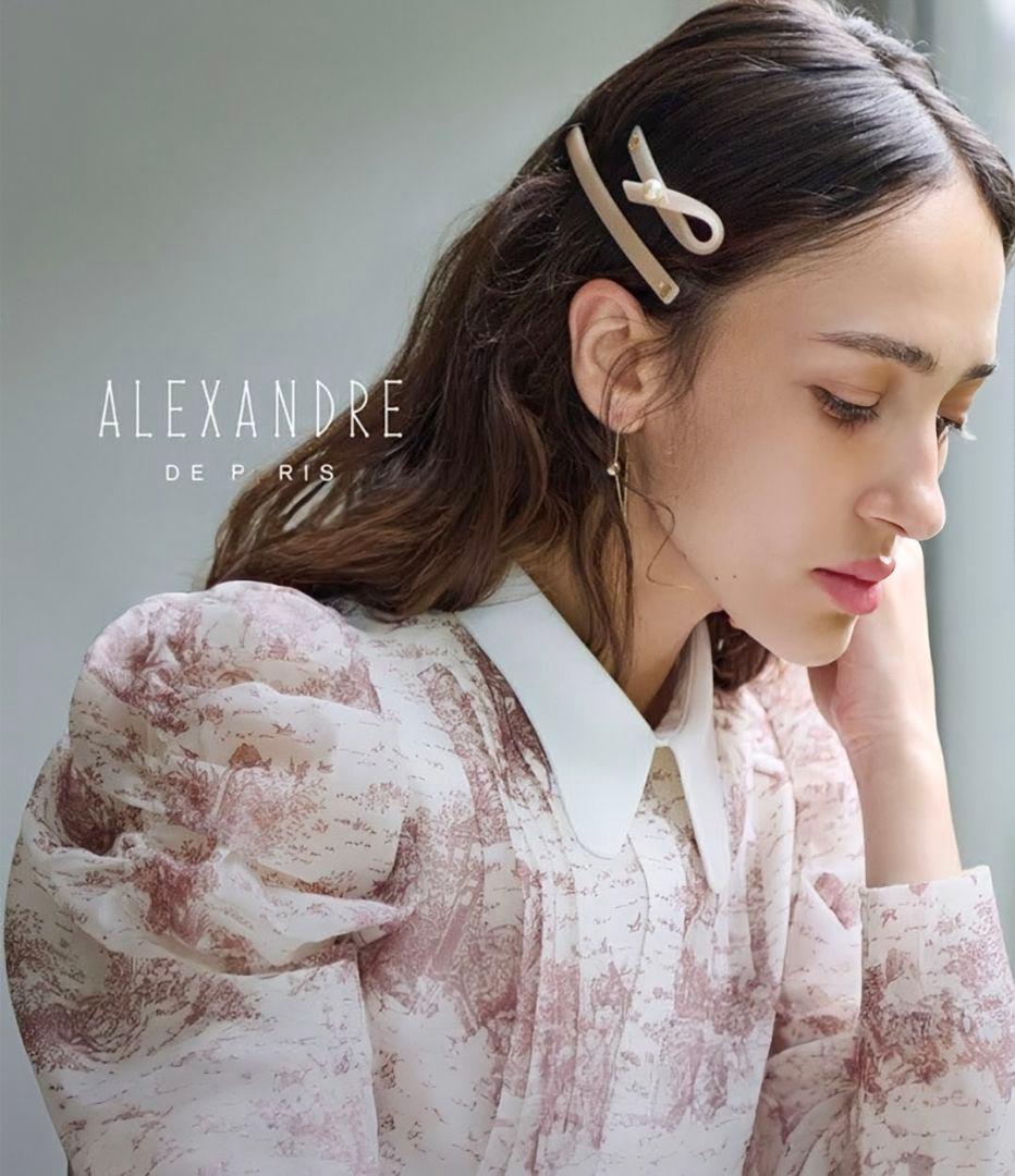 アレクサンドルドゥパリ 2点セット バレッタ スワロフスキー