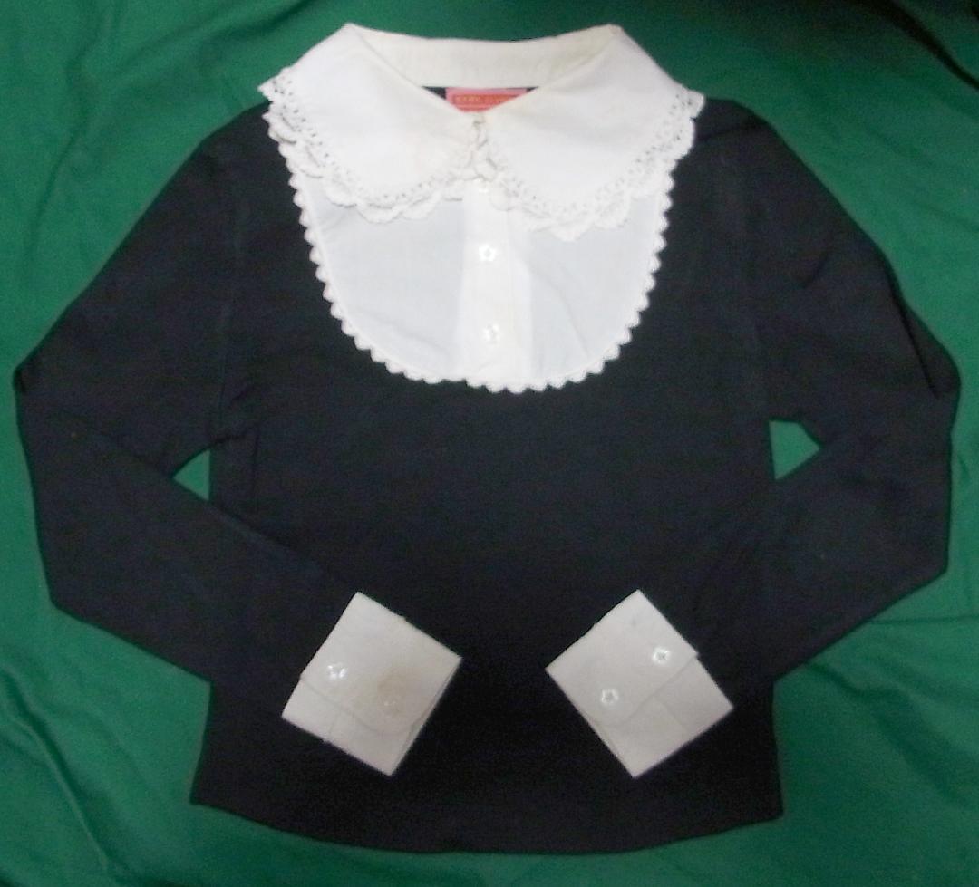 丸襟プルオーバー 黒 ベイビーザスターズシャインブライト