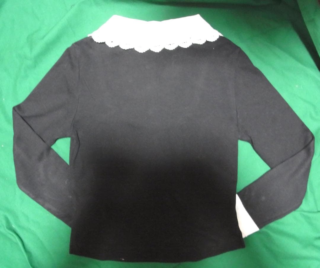 丸襟プルオーバー 黒 ベイビーザスターズシャインブライト