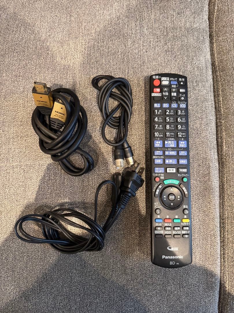 【極美品】【完品】Panasonic DMR-BRW500 ブルーレイレコーダー