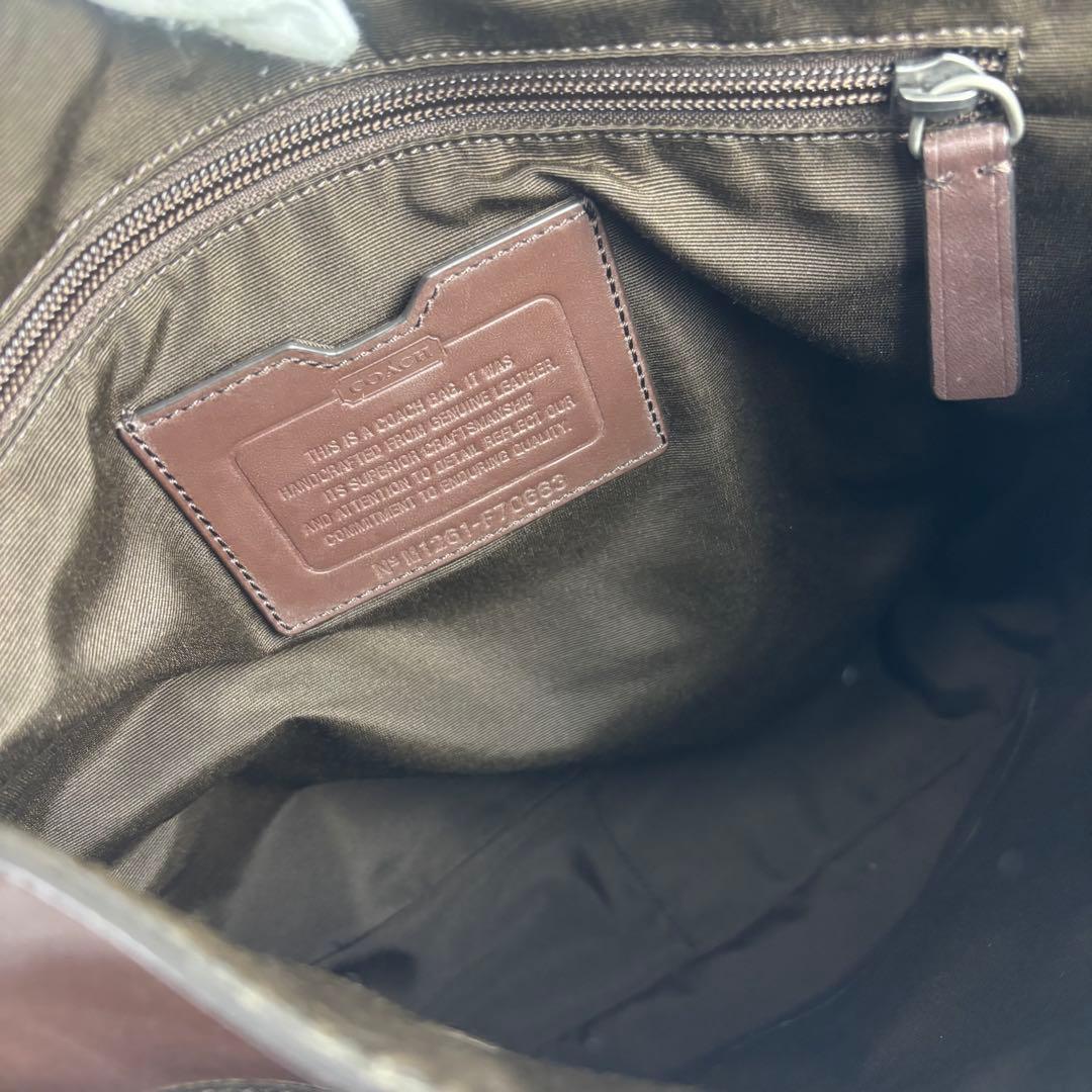 ✨美品✨ COACH レザーショルダーバッグ F70663