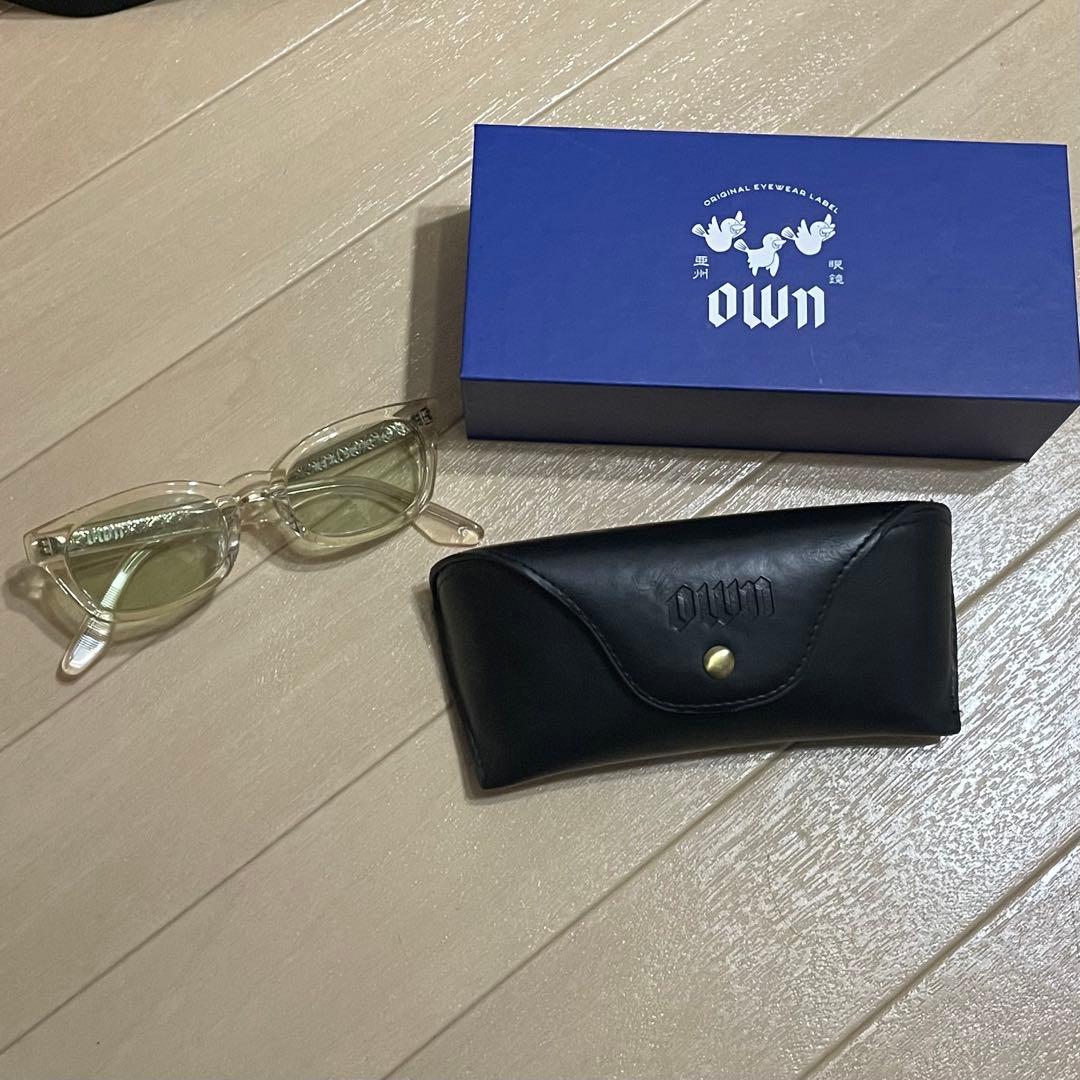 j*u様 OWN　KIHAKU / SMOKEY GREEN サングラス