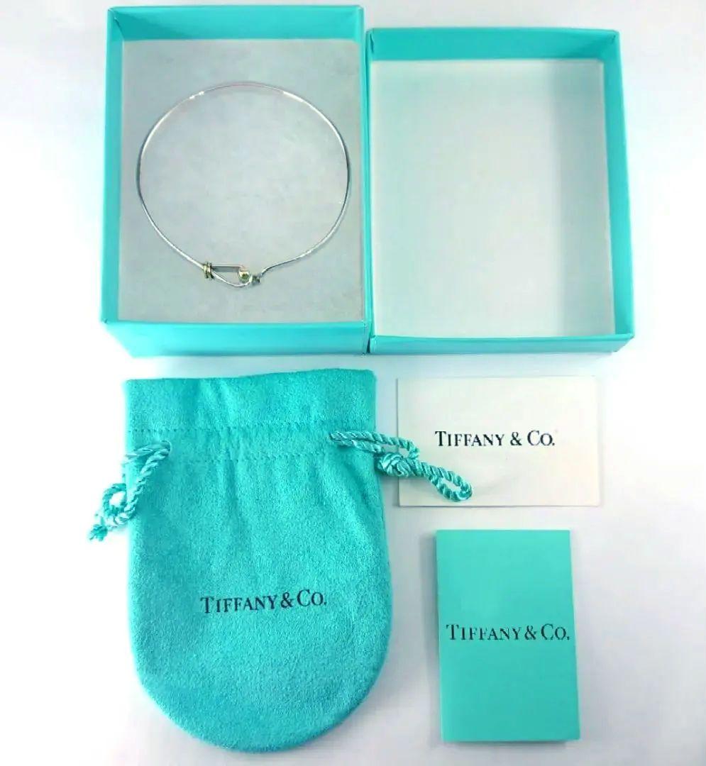 TIFFANY&Co. ティファニー フック＆アイ バングル シルバー 18K