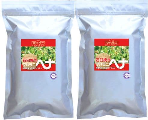 ２０２４年秋収穫、石臼挽きヘナ５００g　２個トリートメント効果おまけ８点