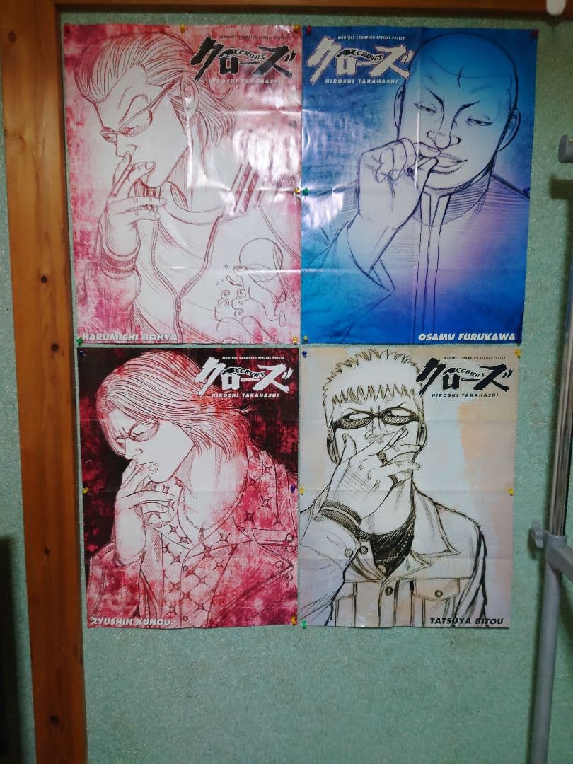 クローズ四天王ポスター!