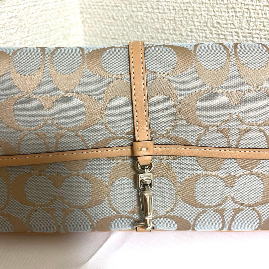 【極美品】コーチ 6348 ソーホー ワンハンドバッグ レザー シグネチャー