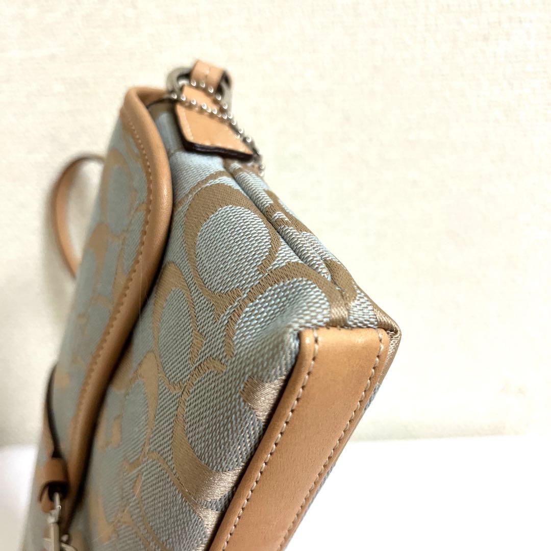 【極美品】コーチ 6348 ソーホー ワンハンドバッグ レザー シグネチャー