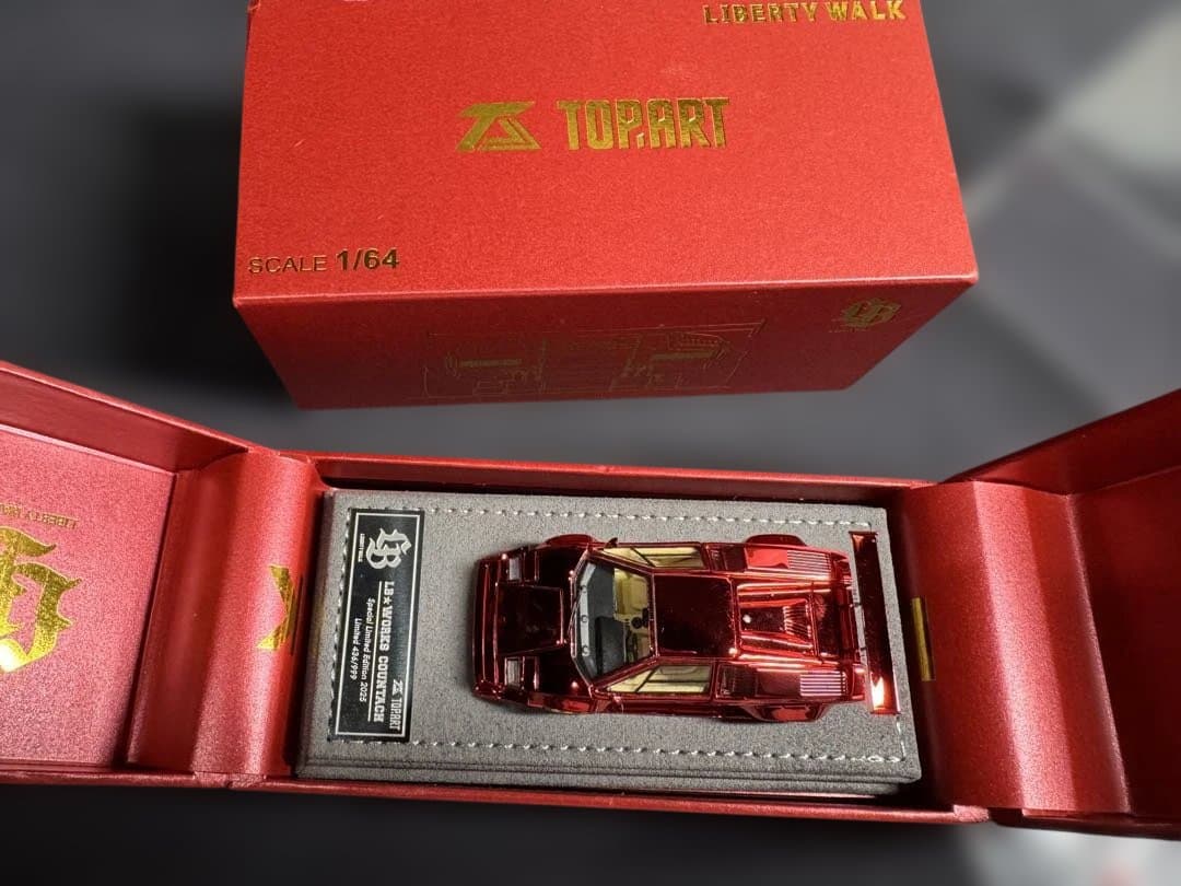 ひ*り様 TOPART 1/64 LBWK chrome red 限定モデル43