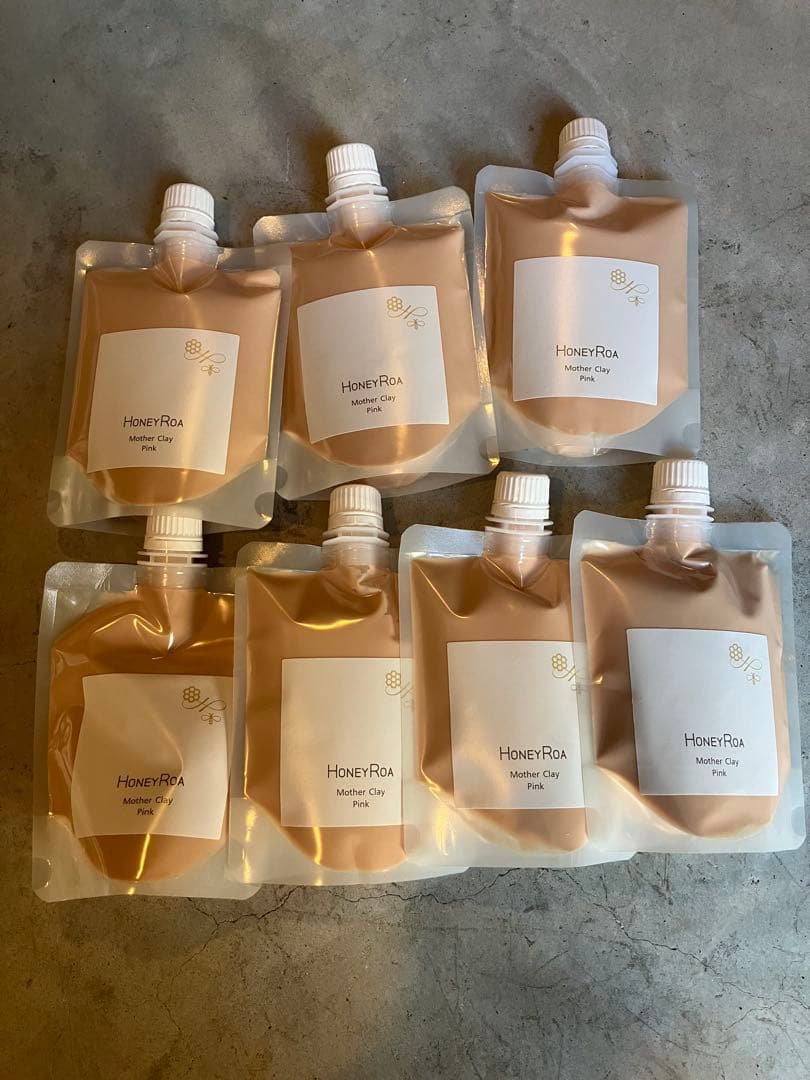 HONEYROA Mother Clay Pink クレイパック　7個
