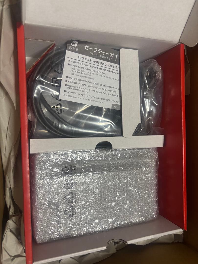 Nintendo Switch ネオンブルー/ネオンレッド 未使用本体付属品