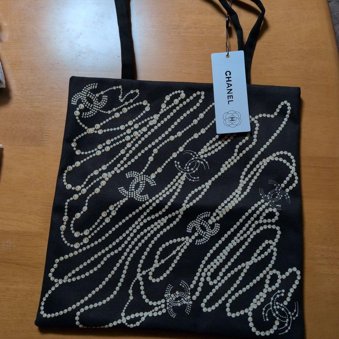 チャンネルVIPポイントギフトキャンバスバッグ（ブラック）ノベルティ