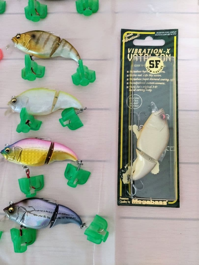 バス釣り引退セット/バスタックル整理品/ルアー各種 Megabass