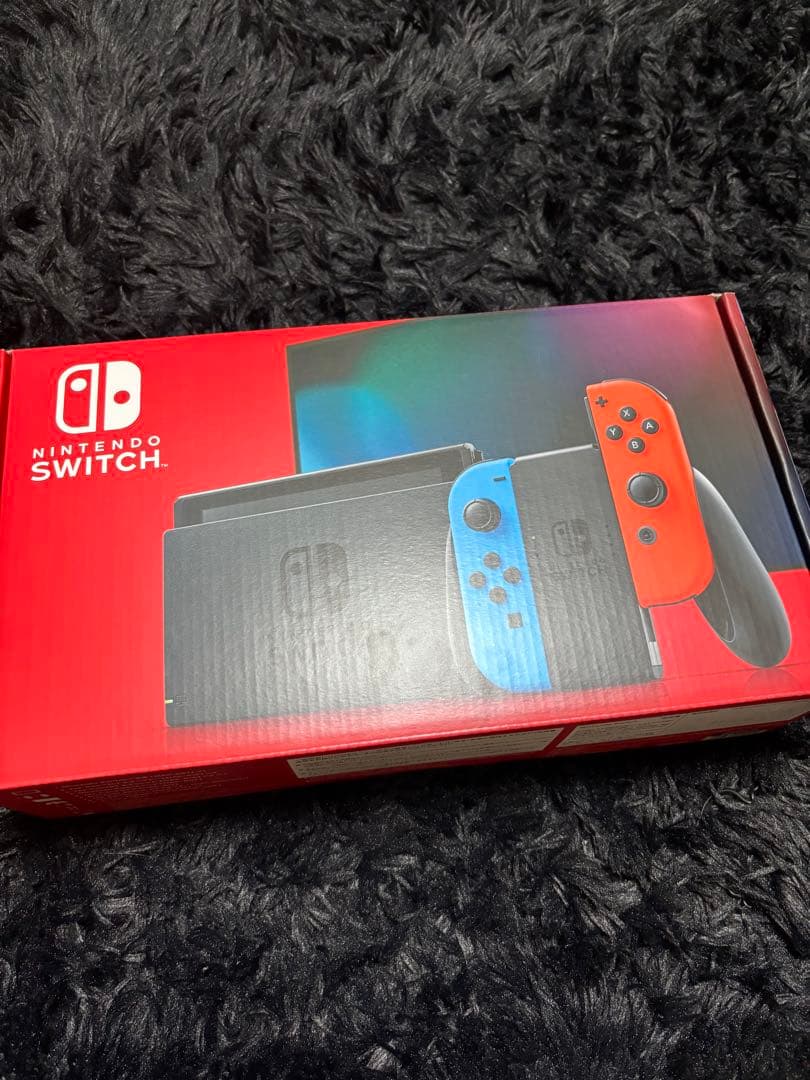 【美品】64GBSDカード・箱付きNintendo Switch 本体