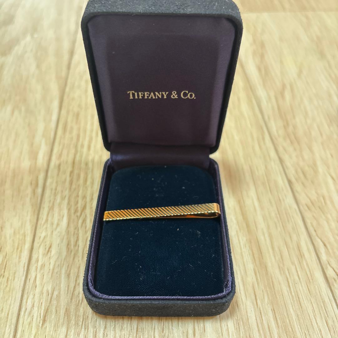 Tiffany & Co. 14Kネクタイピン　ケース付き　5g